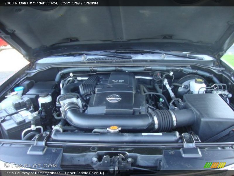Storm Gray / Graphite 2008 Nissan Pathfinder SE 4x4