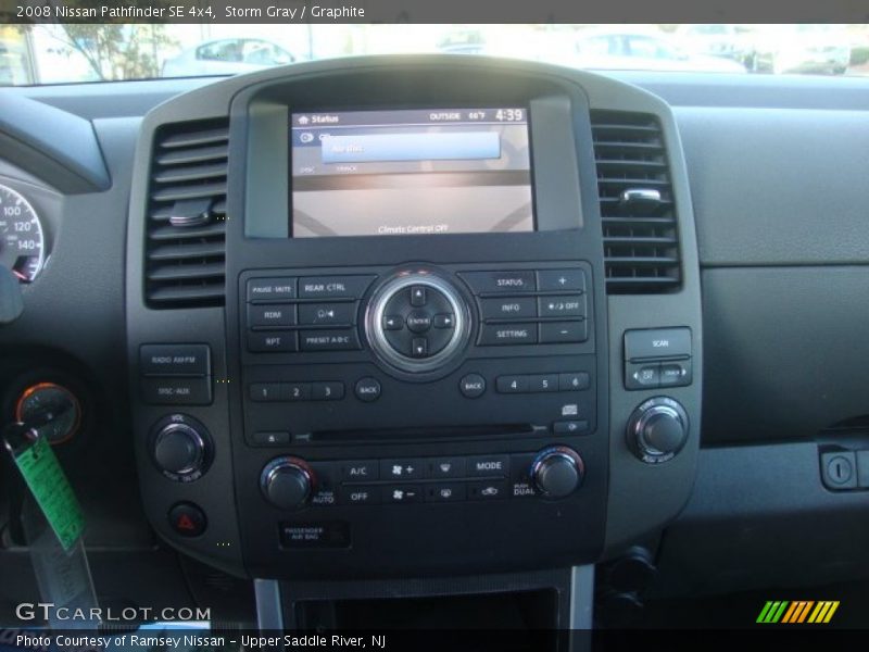 Storm Gray / Graphite 2008 Nissan Pathfinder SE 4x4