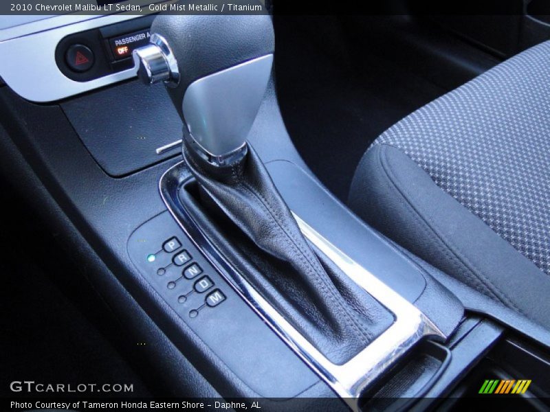 Gold Mist Metallic / Titanium 2010 Chevrolet Malibu LT Sedan