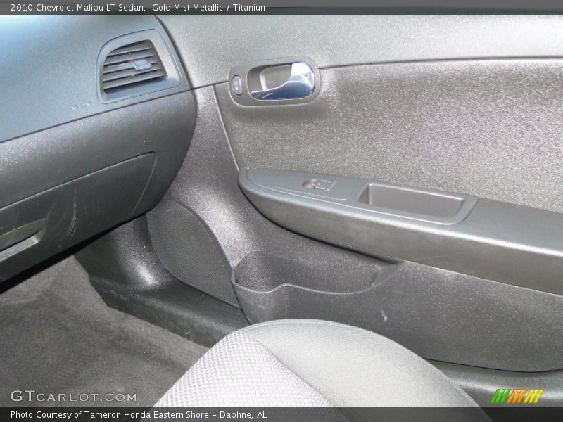 Gold Mist Metallic / Titanium 2010 Chevrolet Malibu LT Sedan