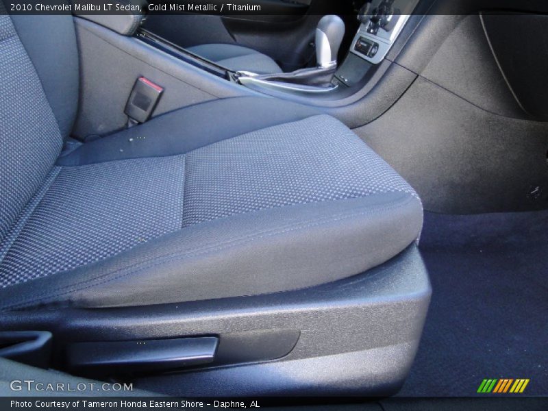 Gold Mist Metallic / Titanium 2010 Chevrolet Malibu LT Sedan