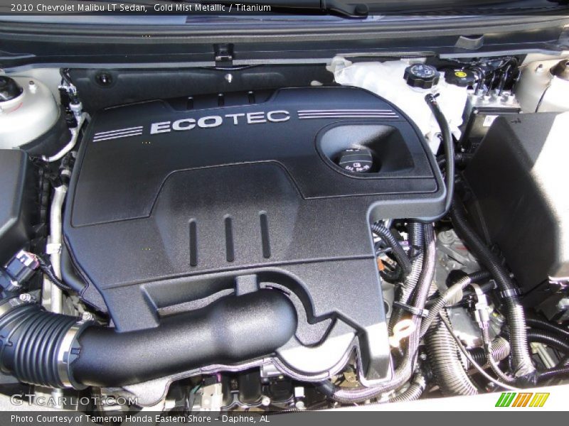 Gold Mist Metallic / Titanium 2010 Chevrolet Malibu LT Sedan