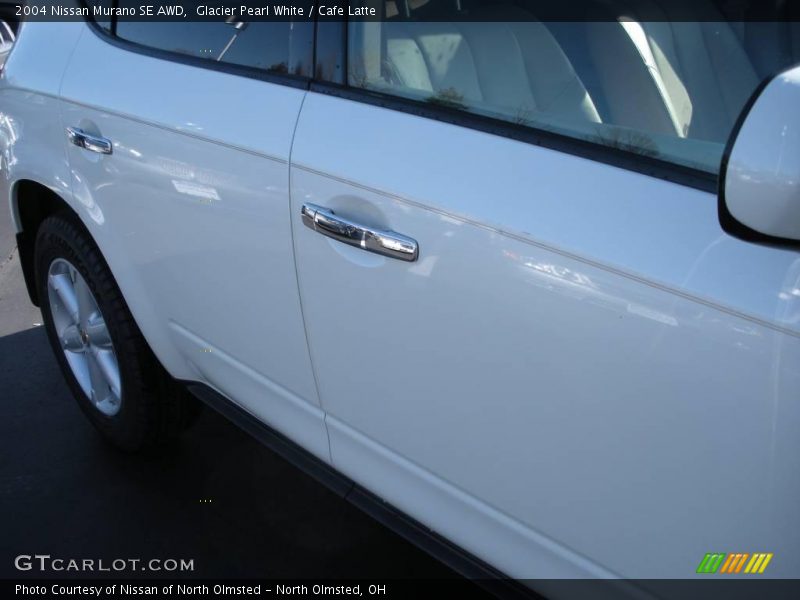 Glacier Pearl White / Cafe Latte 2004 Nissan Murano SE AWD