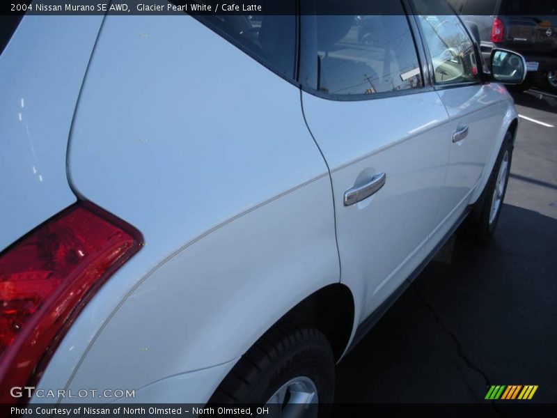 Glacier Pearl White / Cafe Latte 2004 Nissan Murano SE AWD