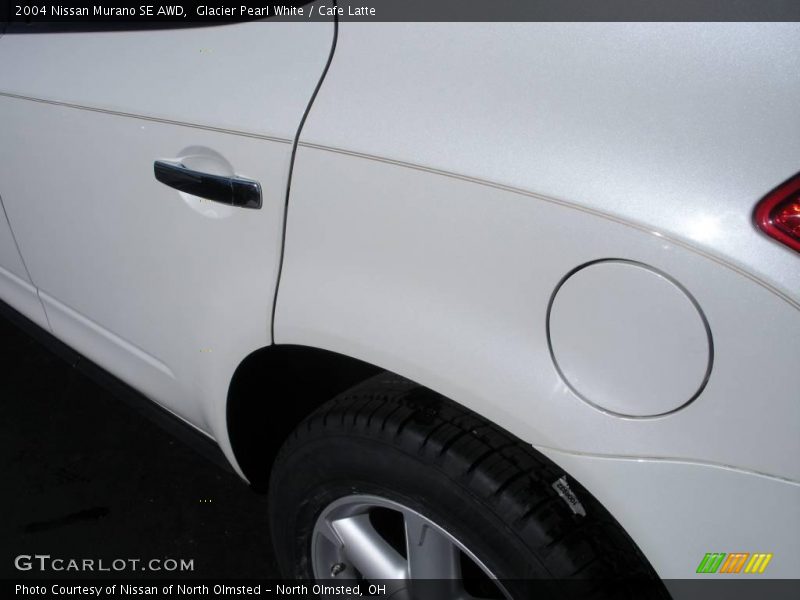 Glacier Pearl White / Cafe Latte 2004 Nissan Murano SE AWD