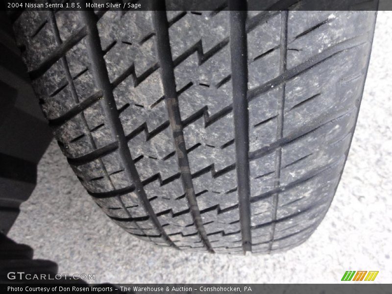 Molten Silver / Sage 2004 Nissan Sentra 1.8 S