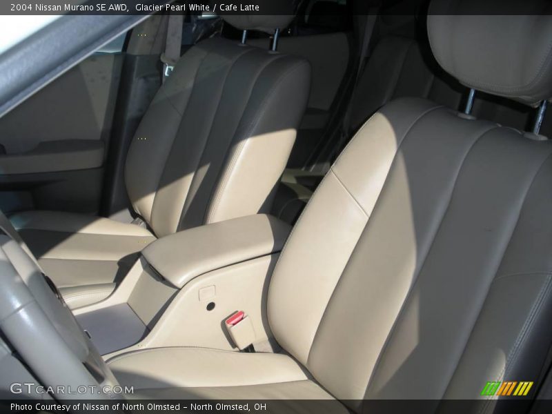 Glacier Pearl White / Cafe Latte 2004 Nissan Murano SE AWD