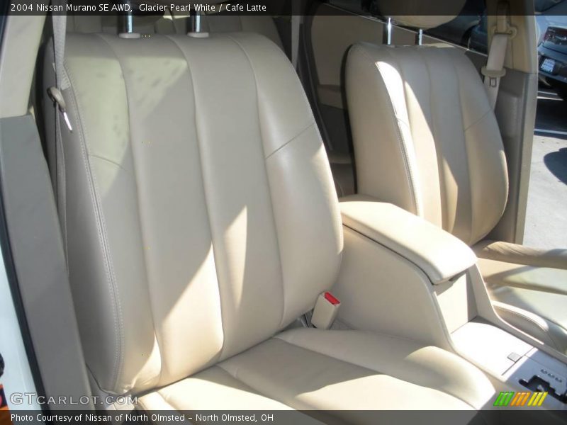 Glacier Pearl White / Cafe Latte 2004 Nissan Murano SE AWD