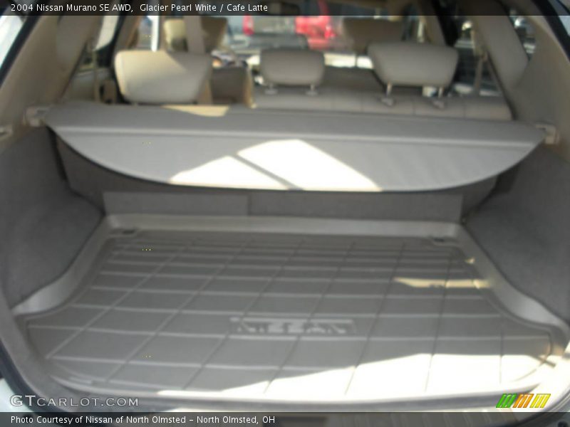 Glacier Pearl White / Cafe Latte 2004 Nissan Murano SE AWD