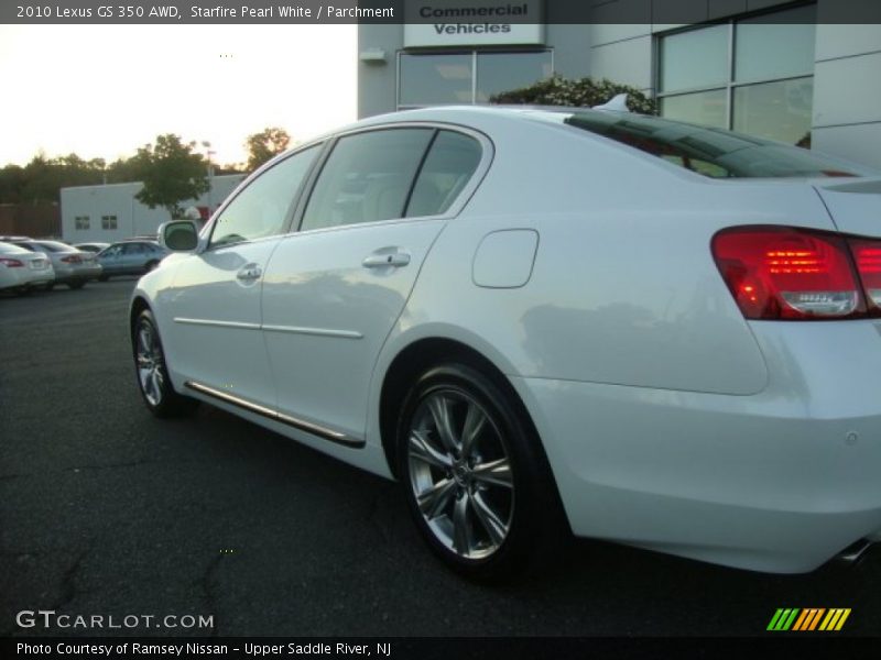 Starfire Pearl White / Parchment 2010 Lexus GS 350 AWD