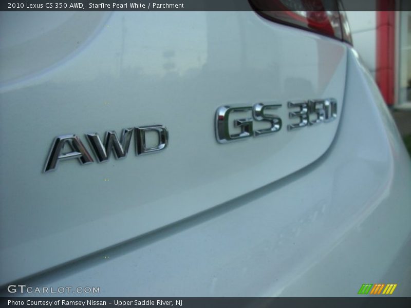 Starfire Pearl White / Parchment 2010 Lexus GS 350 AWD