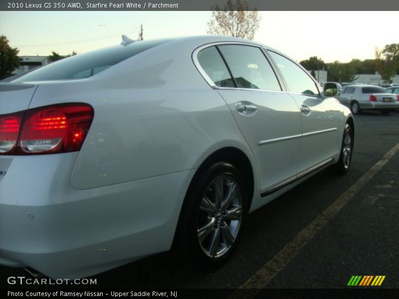 Starfire Pearl White / Parchment 2010 Lexus GS 350 AWD