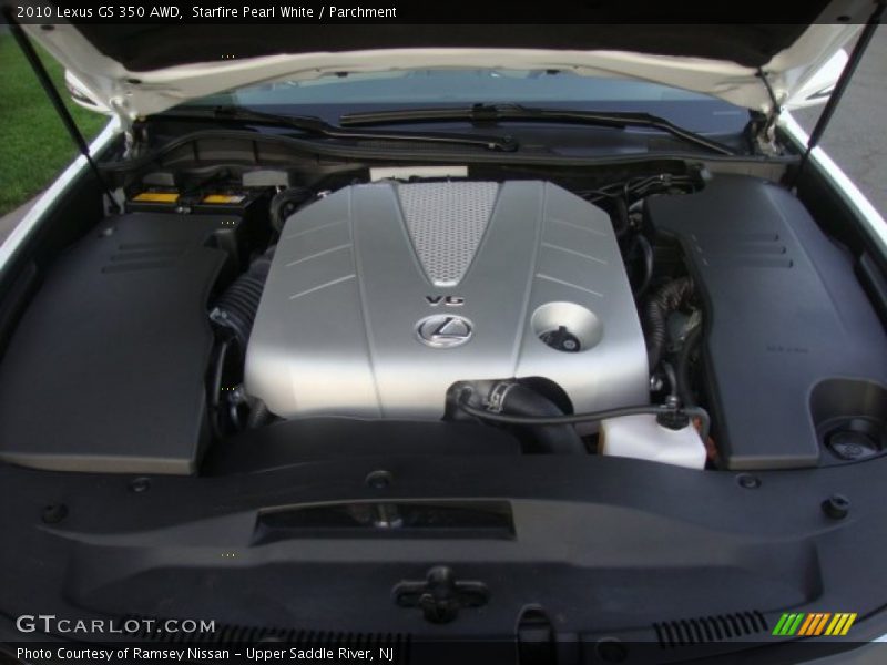 Starfire Pearl White / Parchment 2010 Lexus GS 350 AWD