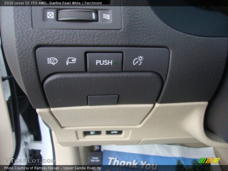 Starfire Pearl White / Parchment 2010 Lexus GS 350 AWD