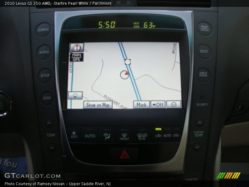 Starfire Pearl White / Parchment 2010 Lexus GS 350 AWD