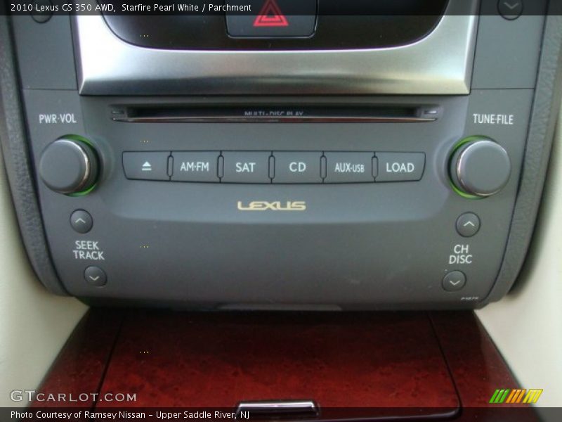 Starfire Pearl White / Parchment 2010 Lexus GS 350 AWD