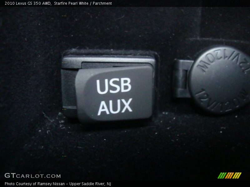 Starfire Pearl White / Parchment 2010 Lexus GS 350 AWD