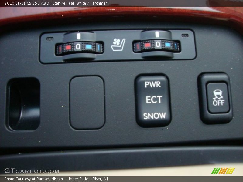Starfire Pearl White / Parchment 2010 Lexus GS 350 AWD