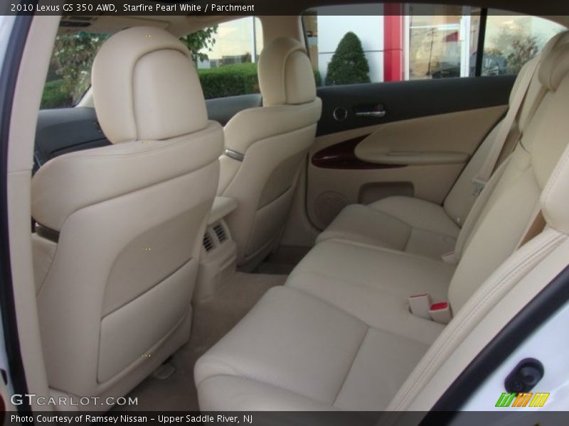 Starfire Pearl White / Parchment 2010 Lexus GS 350 AWD