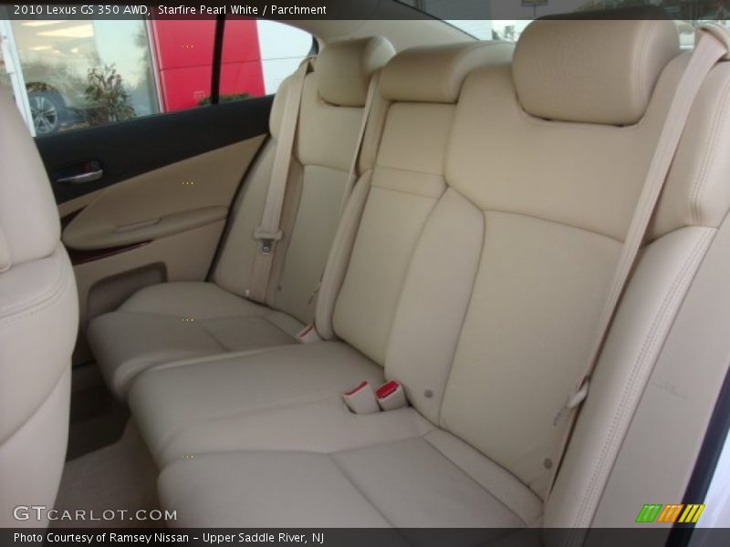 Starfire Pearl White / Parchment 2010 Lexus GS 350 AWD