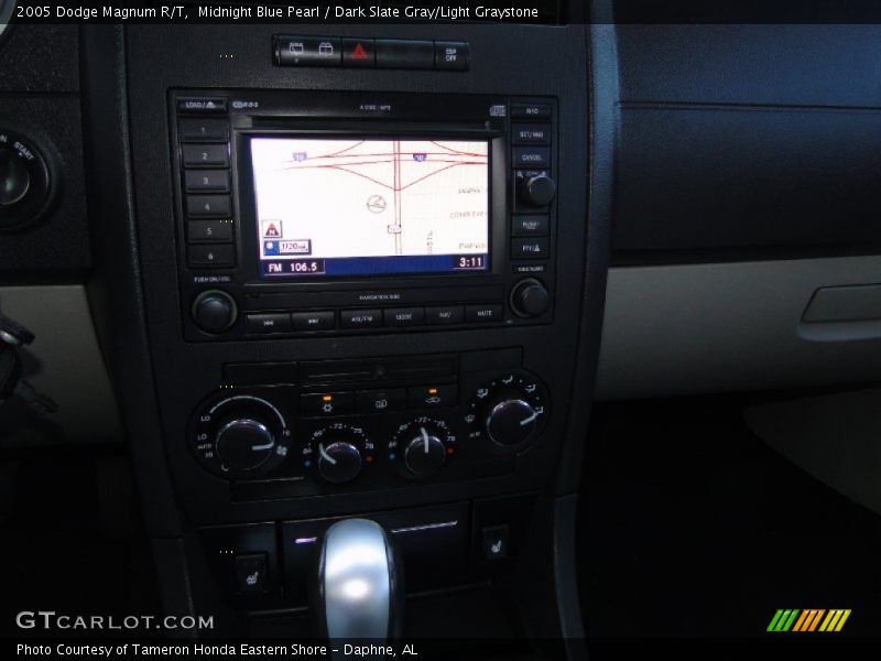 Midnight Blue Pearl / Dark Slate Gray/Light Graystone 2005 Dodge Magnum R/T