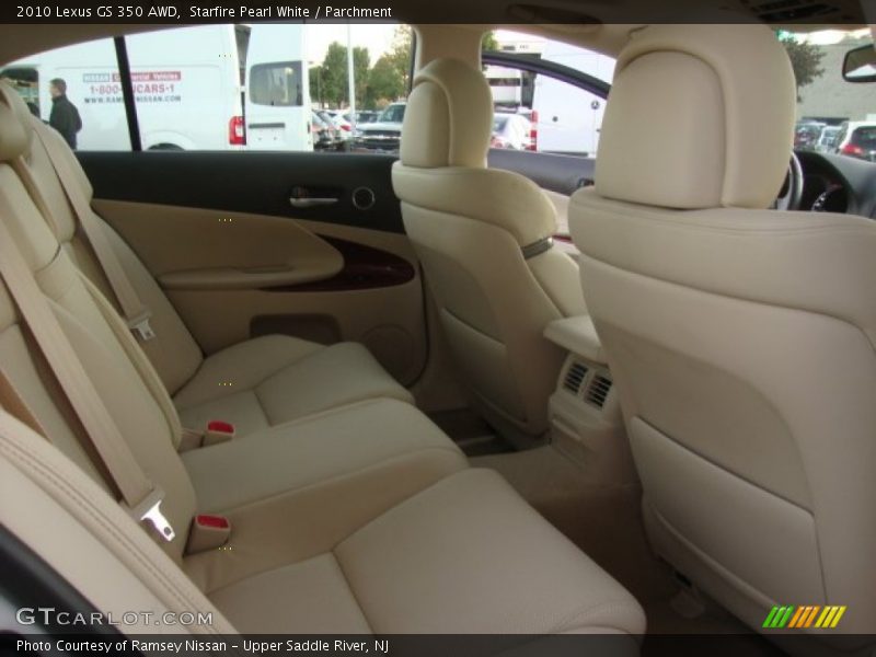 Starfire Pearl White / Parchment 2010 Lexus GS 350 AWD