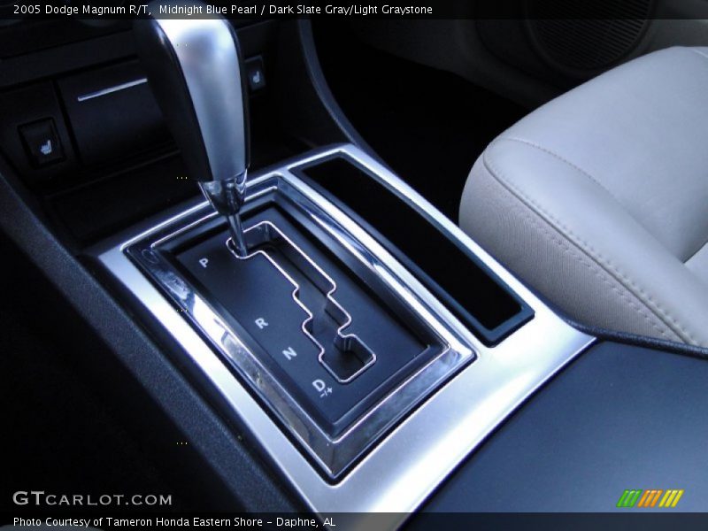 Midnight Blue Pearl / Dark Slate Gray/Light Graystone 2005 Dodge Magnum R/T