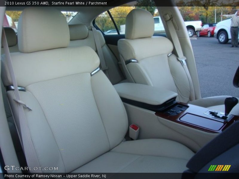 Starfire Pearl White / Parchment 2010 Lexus GS 350 AWD