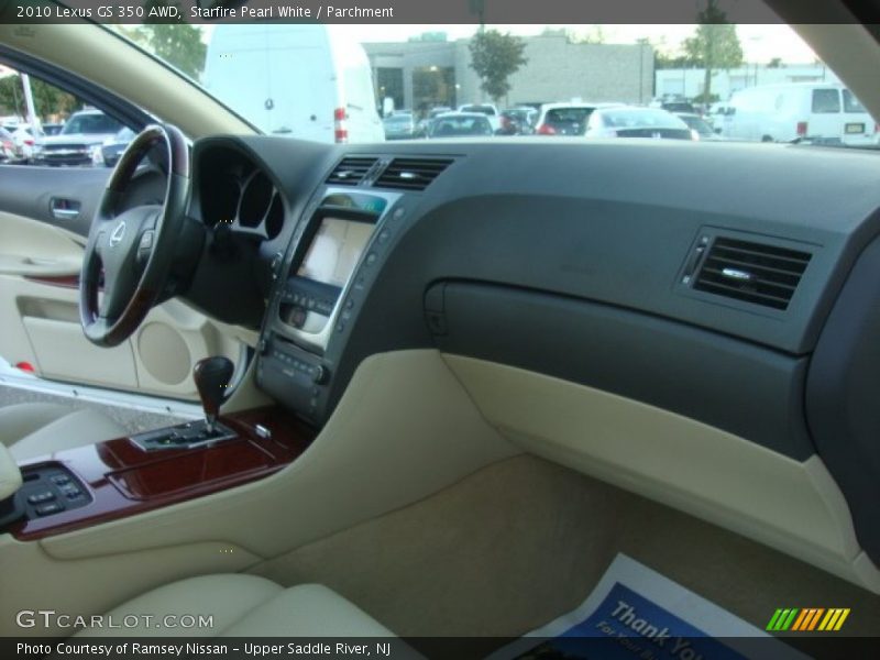 Starfire Pearl White / Parchment 2010 Lexus GS 350 AWD