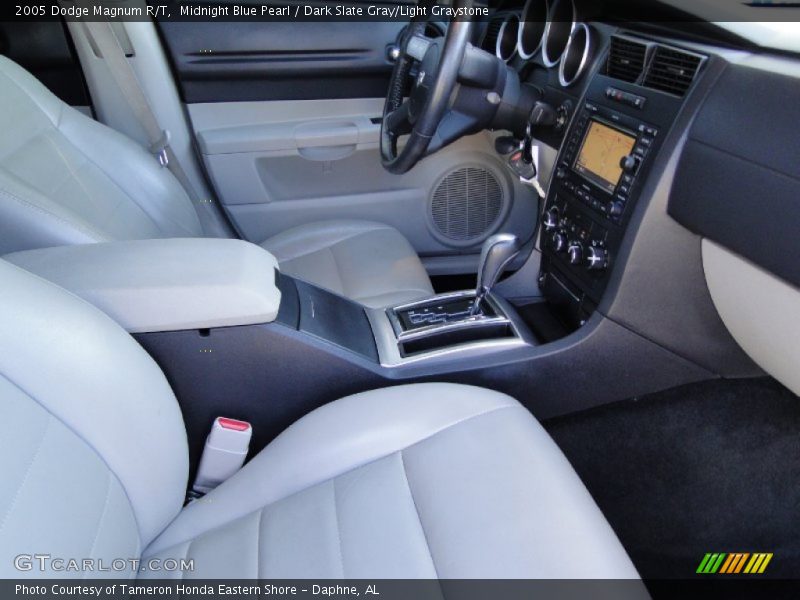 Midnight Blue Pearl / Dark Slate Gray/Light Graystone 2005 Dodge Magnum R/T