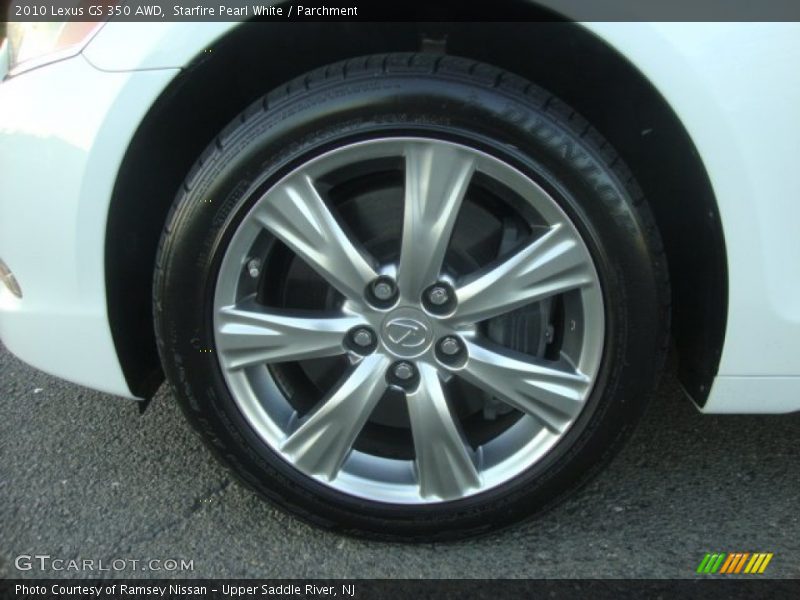 Starfire Pearl White / Parchment 2010 Lexus GS 350 AWD