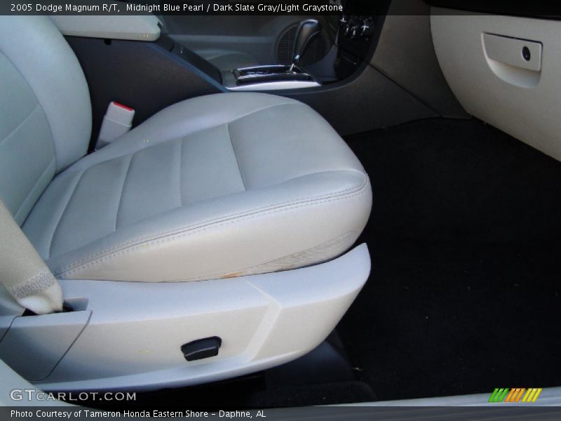 Midnight Blue Pearl / Dark Slate Gray/Light Graystone 2005 Dodge Magnum R/T