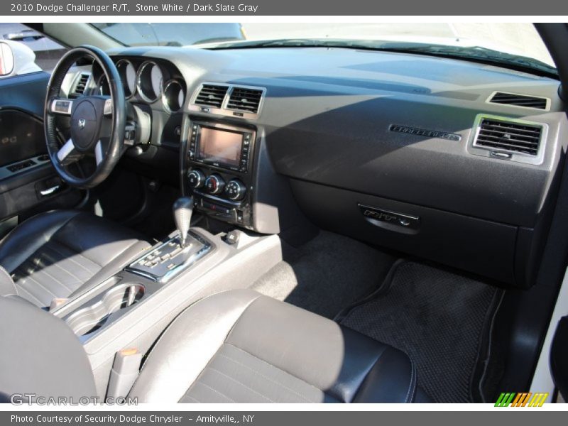 Stone White / Dark Slate Gray 2010 Dodge Challenger R/T