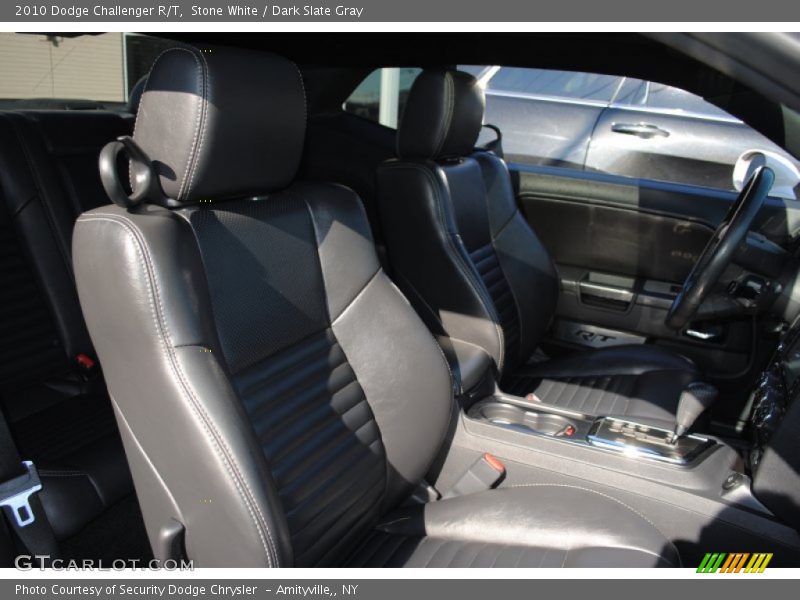 Stone White / Dark Slate Gray 2010 Dodge Challenger R/T