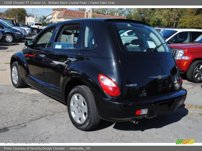 Brilliant Black Crystal Pearl / Pastel Slate Gray 2008 Chrysler PT Cruiser LX