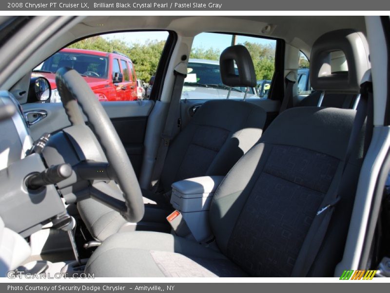 Brilliant Black Crystal Pearl / Pastel Slate Gray 2008 Chrysler PT Cruiser LX