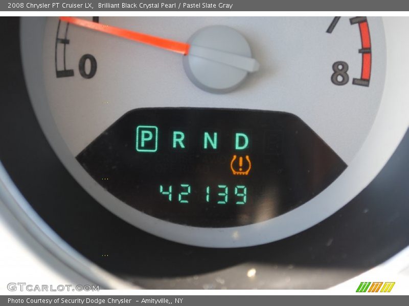 Brilliant Black Crystal Pearl / Pastel Slate Gray 2008 Chrysler PT Cruiser LX