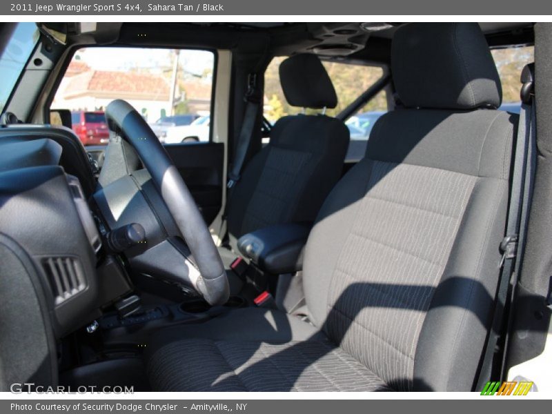 Sahara Tan / Black 2011 Jeep Wrangler Sport S 4x4