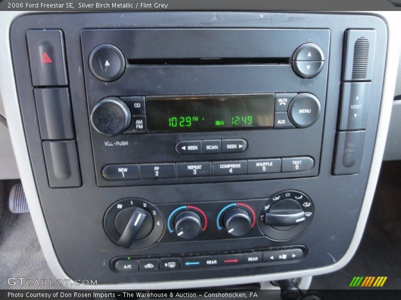 Silver Birch Metallic / Flint Grey 2006 Ford Freestar SE