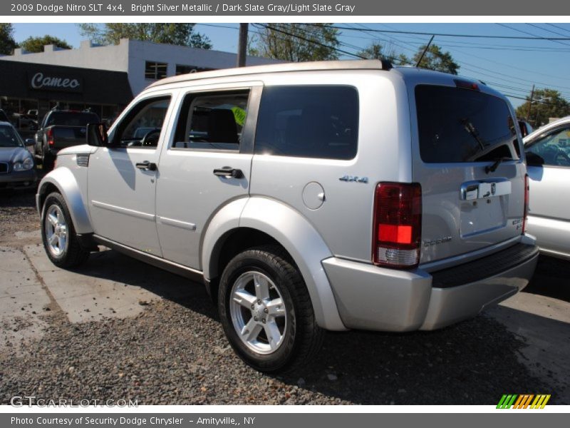 Bright Silver Metallic / Dark Slate Gray/Light Slate Gray 2009 Dodge Nitro SLT 4x4