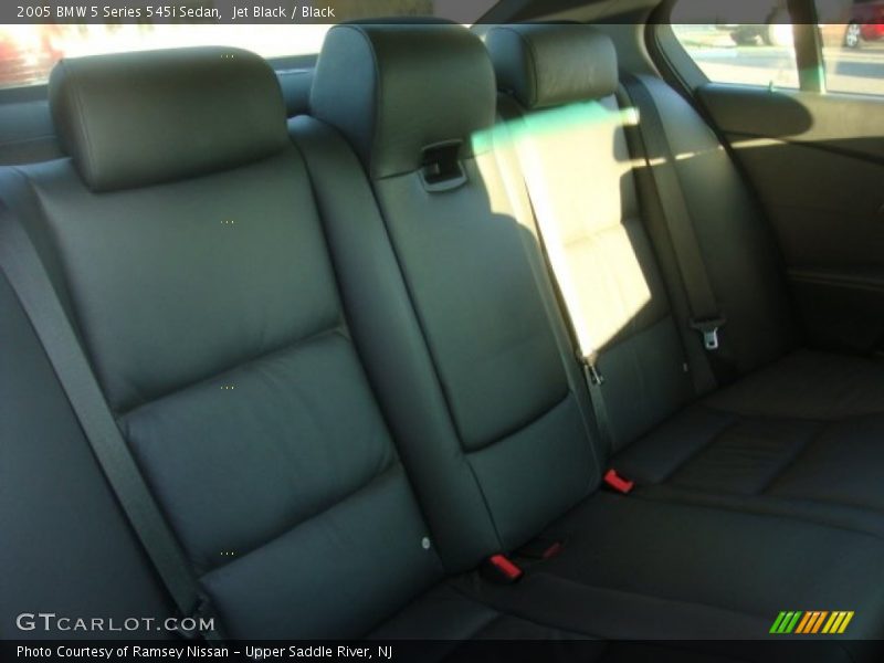 Jet Black / Black 2005 BMW 5 Series 545i Sedan