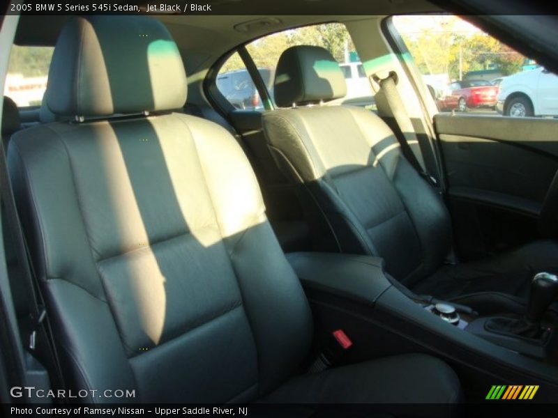 Jet Black / Black 2005 BMW 5 Series 545i Sedan