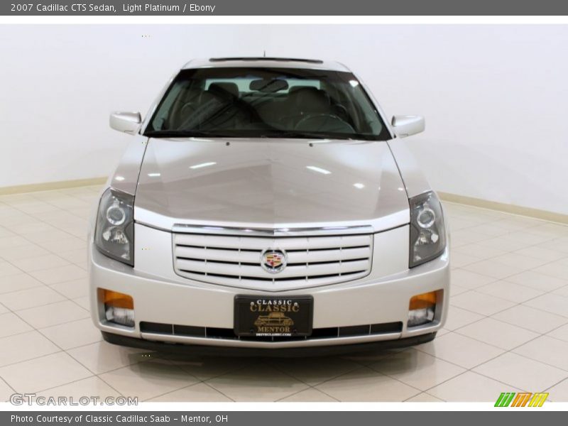 Light Platinum / Ebony 2007 Cadillac CTS Sedan