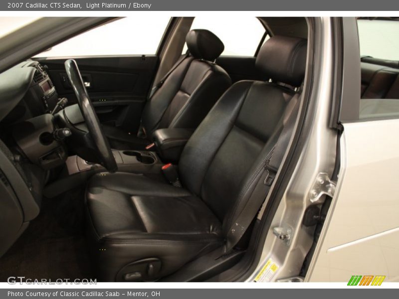Light Platinum / Ebony 2007 Cadillac CTS Sedan