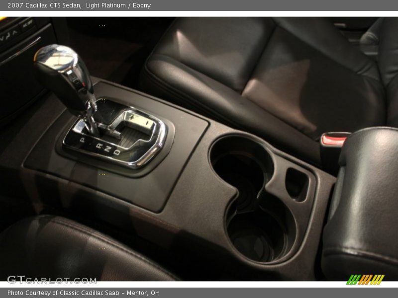 Light Platinum / Ebony 2007 Cadillac CTS Sedan