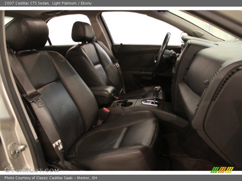 Light Platinum / Ebony 2007 Cadillac CTS Sedan