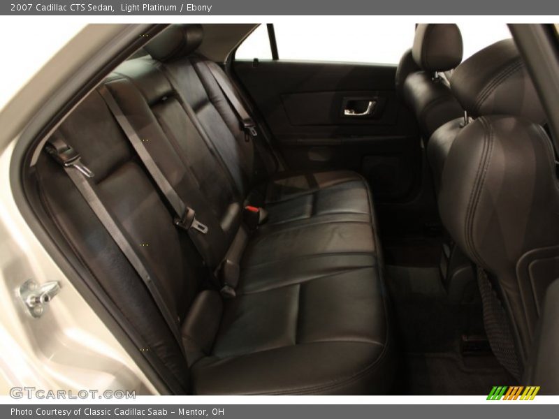 Light Platinum / Ebony 2007 Cadillac CTS Sedan