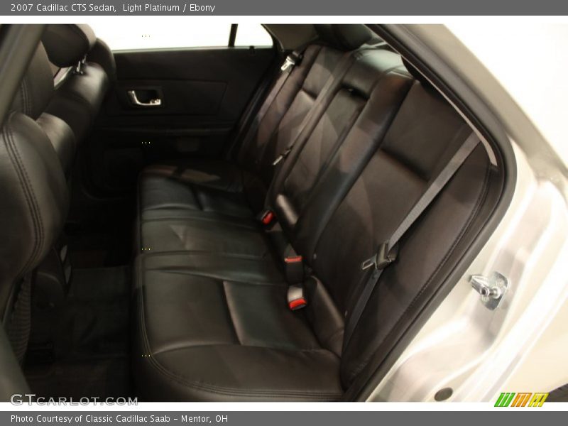 Light Platinum / Ebony 2007 Cadillac CTS Sedan