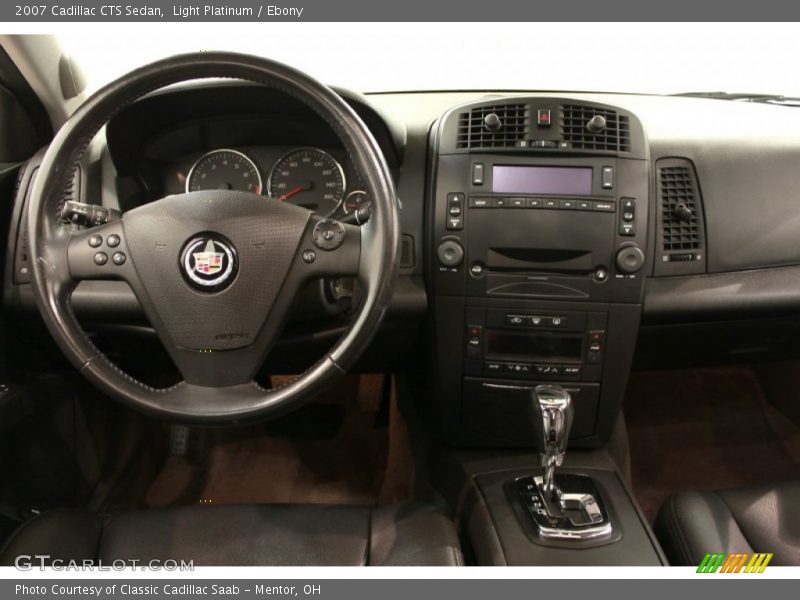 Light Platinum / Ebony 2007 Cadillac CTS Sedan