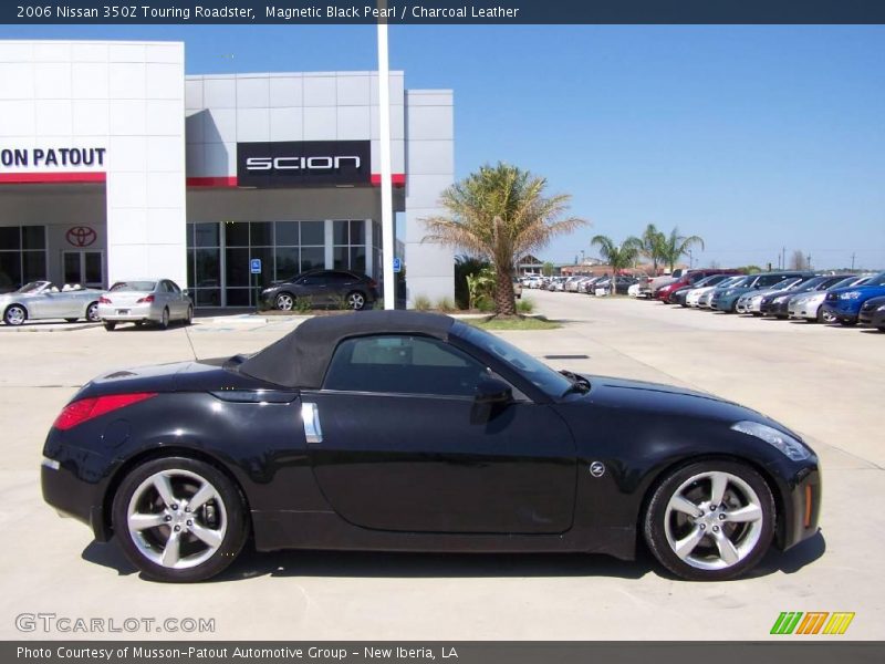 Magnetic Black Pearl / Charcoal Leather 2006 Nissan 350Z Touring Roadster